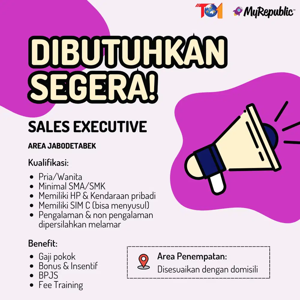 LOWONGAN KERJA SALES