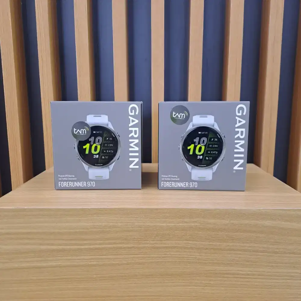 GARMIN FORERUNNER 970 WHITE