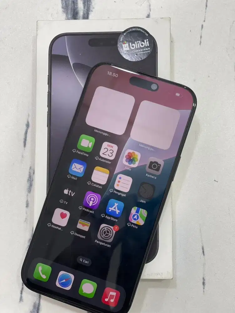 IPHONE 16 PROMAX 512 RESMI NOMINUS PERFECT