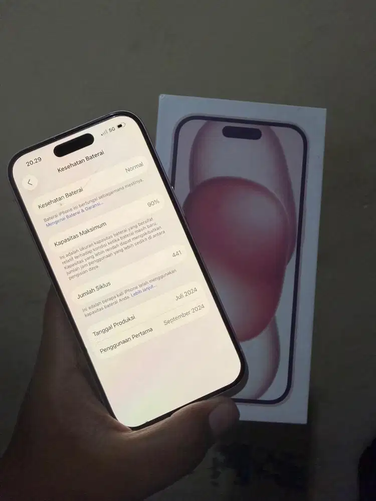 Iphone 15 128gb ex inter fullahet all op