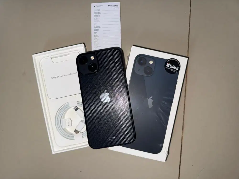 Sale Iphone 13 128gb midnight resmi