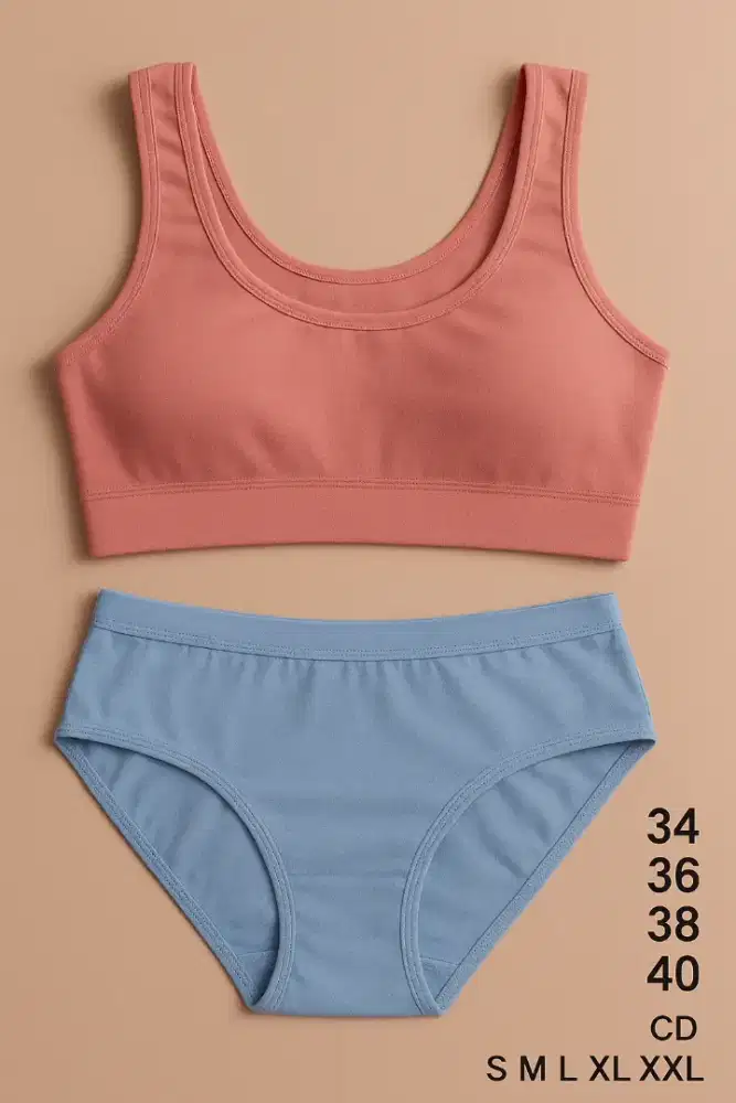 Lingerie Set Premium – Nyaman, Stylish&Bisa Custom Warna!HARGA MURMER