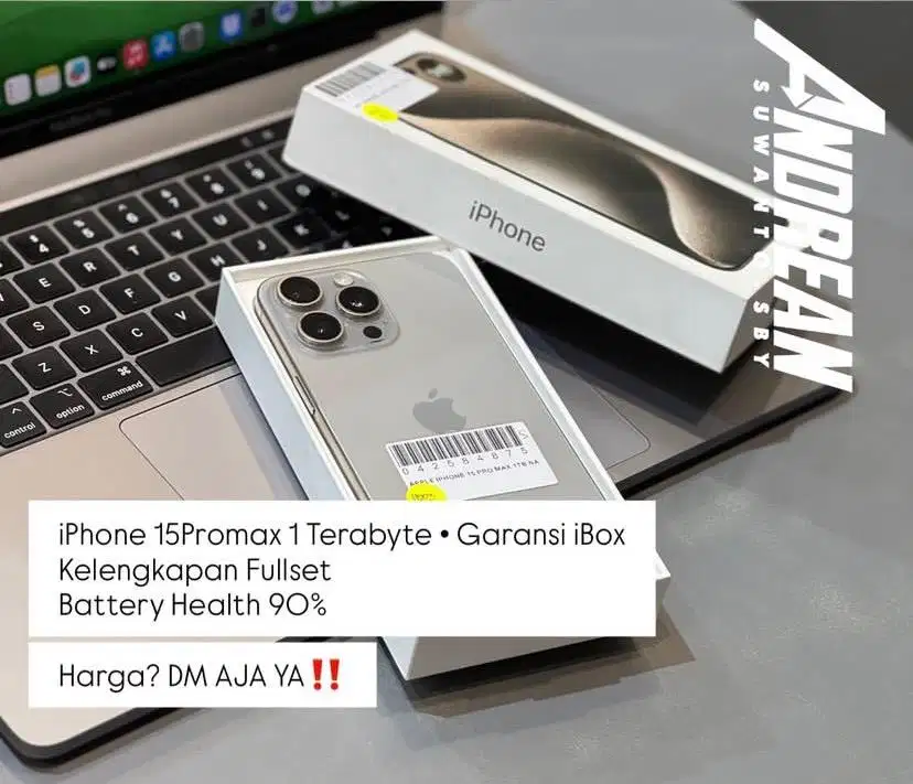 Second iphone 15 promax 1 Tb ibox