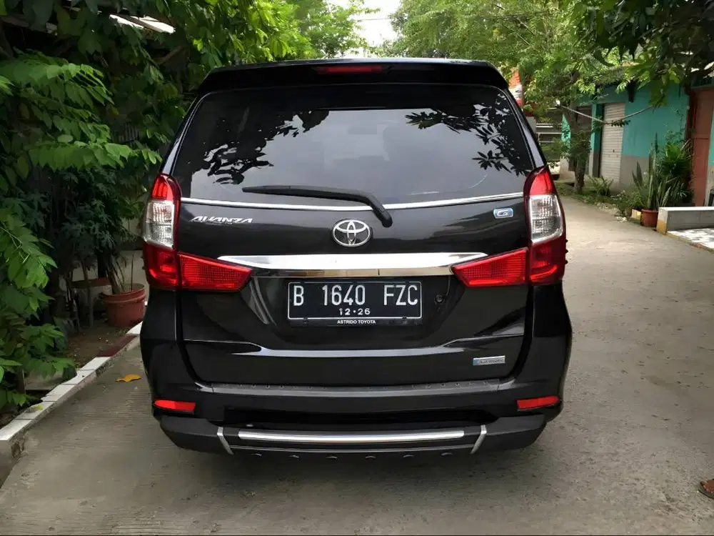Toyota Avanza Avansa G Matic AT Tahun 2016 Hitam , 2015