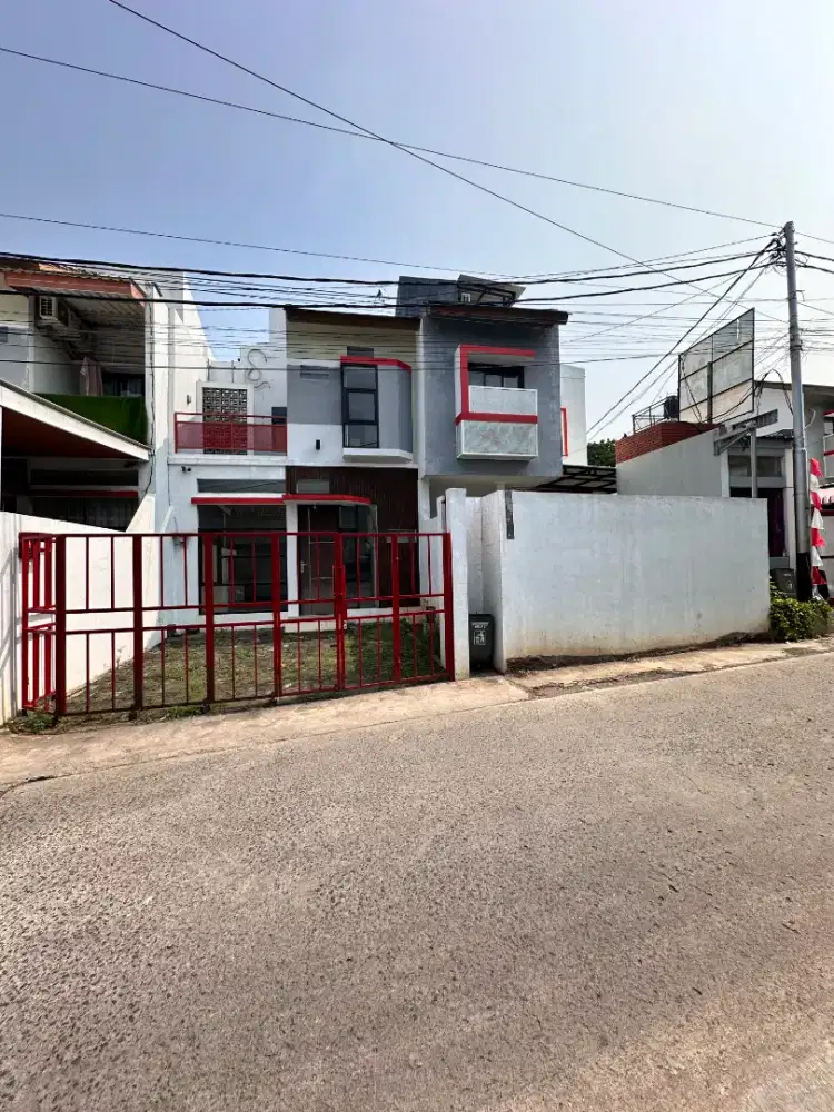 Dijual rumah baru bebas banjir di Cikunir, caman, jatiasih bekasi