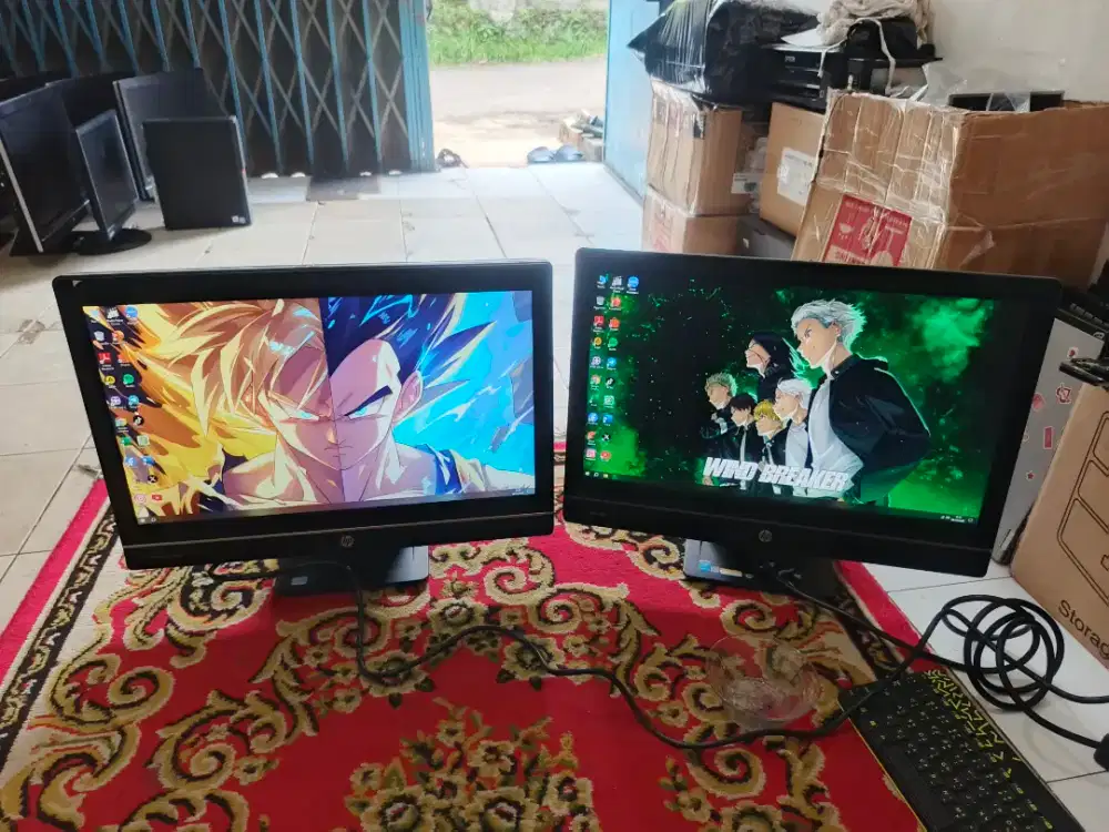 PC AIO HP 24inch Core.i5 siap pakai bogor