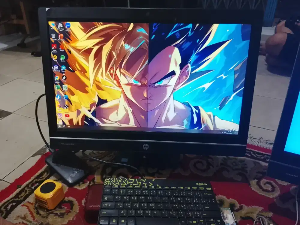 PC ALL IN ONE HP 24 INCH CORE I5 GEN 4 DAN GEN 5 EX KANTOR MULUS BOGOR