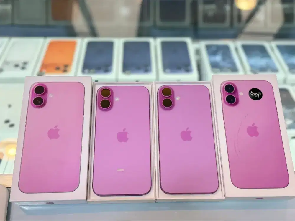 Iphone 16 plus 128gb second ibox garansi on bisa tuker tambah juga