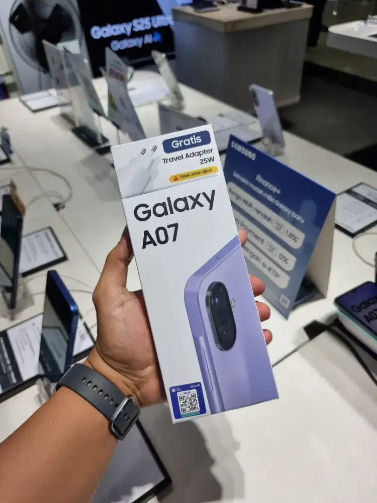 SAMSUNG GALAXY A07 4/64 NEW SEGEL GARANSI RESMI PROMO