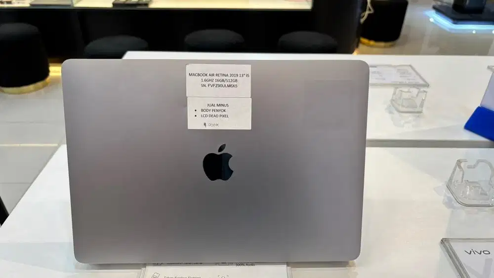 MACBOOK AIR RETINA 2019 13 i5 16/512GB SECOND ORIGINAL