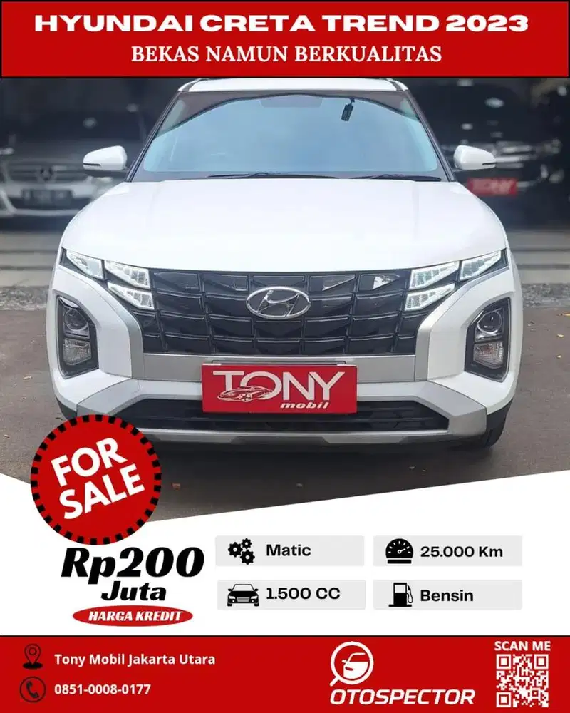Hyundai Creta Trend AT 2023 Putih