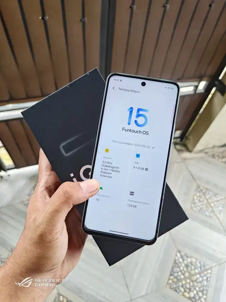 Iqoo Z9x 5G 8+8/128 fullset mulus no minus bisa TT