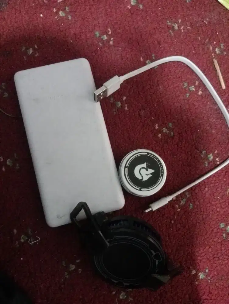 powerbank xiomi 10000 mah coller+bedak