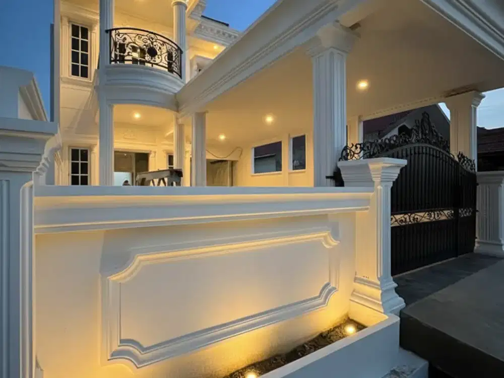 Twin House Classic Mewah Di Gaperta Beringin V Rumah Idaman Ala Roma