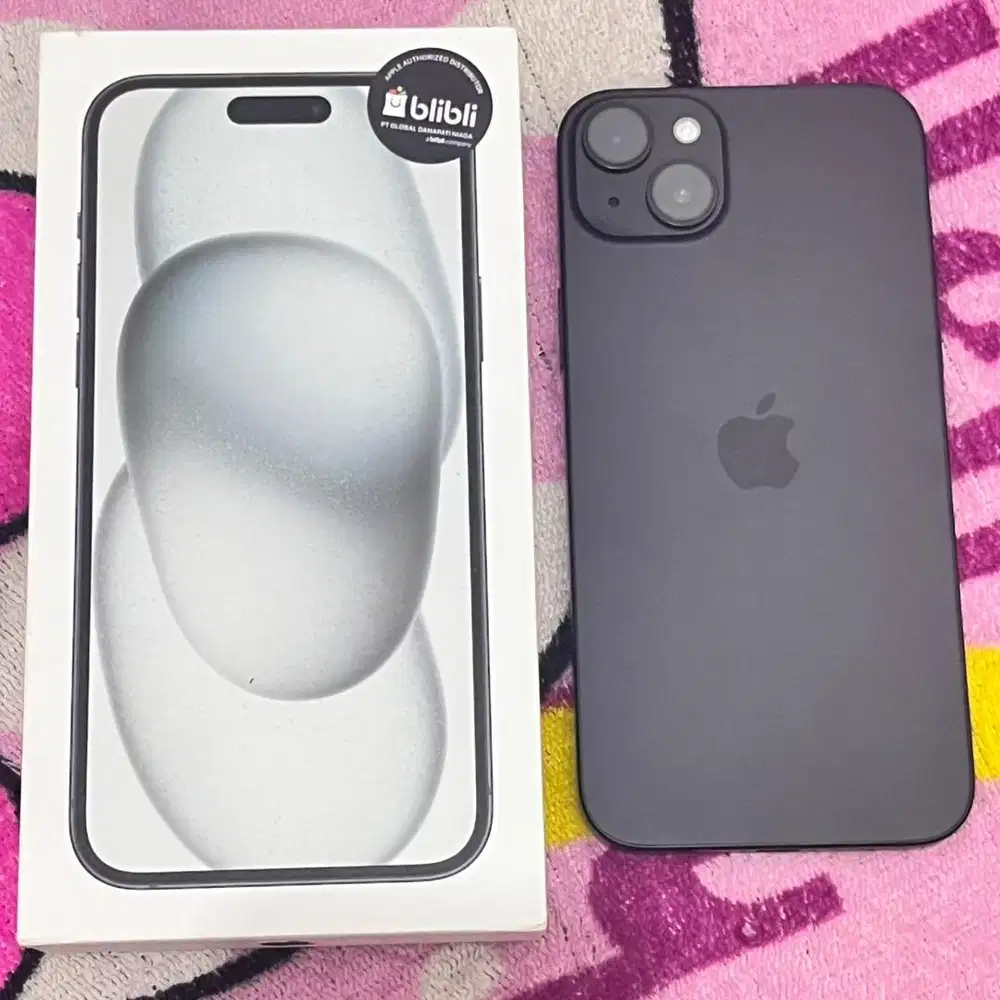 IPHONE 15 PLUS 128GB PEMAKAIAN CEWEK