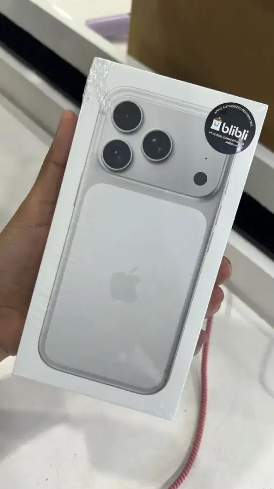 IPHONE 17 PRO 512 SILVER GARANSI BLI BLI BISA TUKAR TAMBAH
