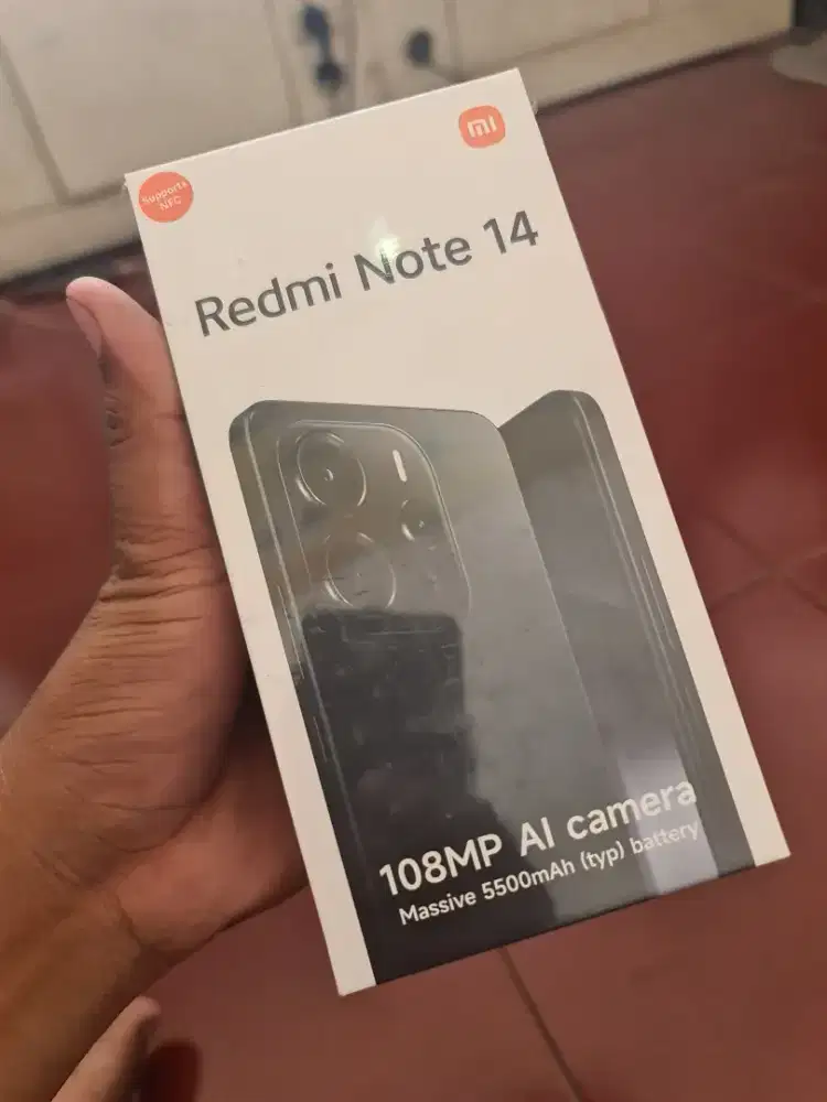 Redminote 14 ram8/128 garansi rrmesmi 1 tahun