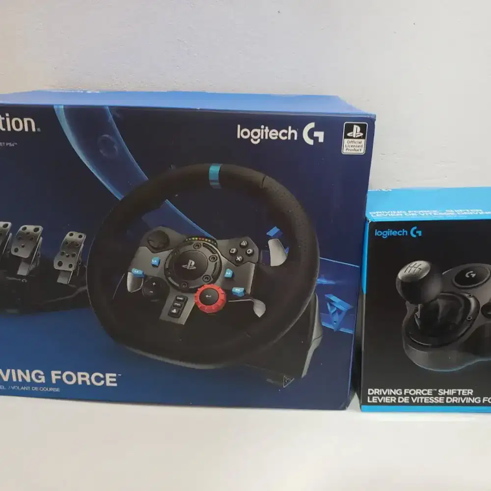 logitech g29 drivibg force set