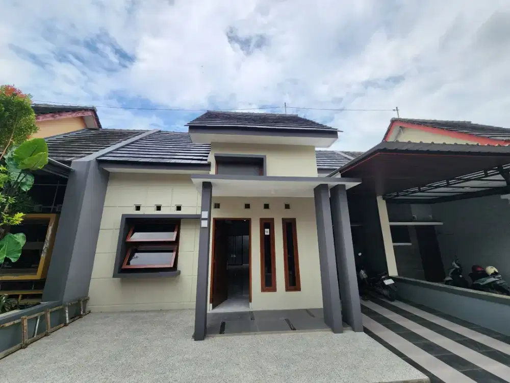 RUMAH CANTIK DI PERUMAHAN CLUSTER GENTAN AREA
