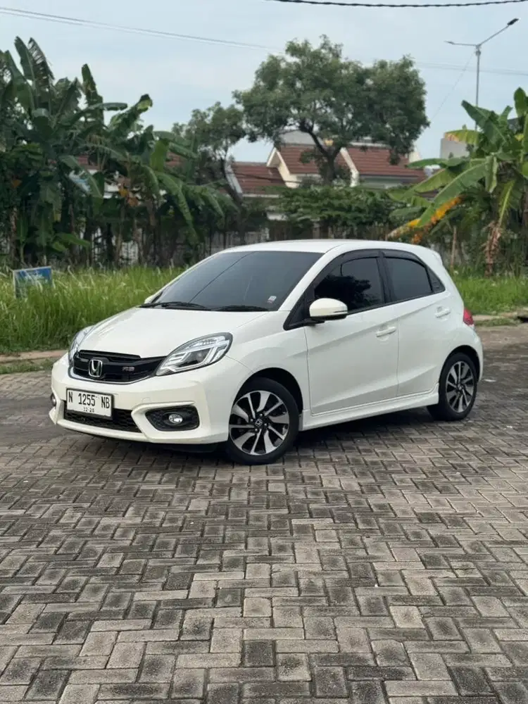 Honda Brio RS 2018 AT Matic Low KM 35.000 Ori Full Record