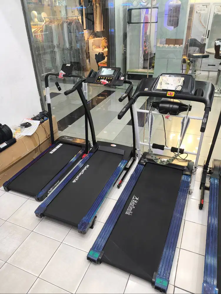 PROMO ALAT OLAHRAGA TREADMILL BISA CICILAN TANPA DP SYARAT CUKUP KTP
