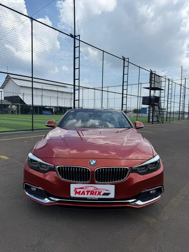 Bmw 430i Cabriolet 2019 Nik18 Orange  on white Siap pakai