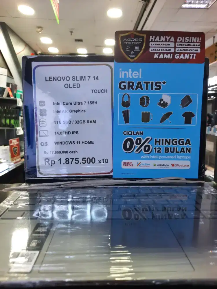 LENOVO SLIM 7 14 OLED-CICILAN MULAI MENGGUNAKAN HOMECREDIT