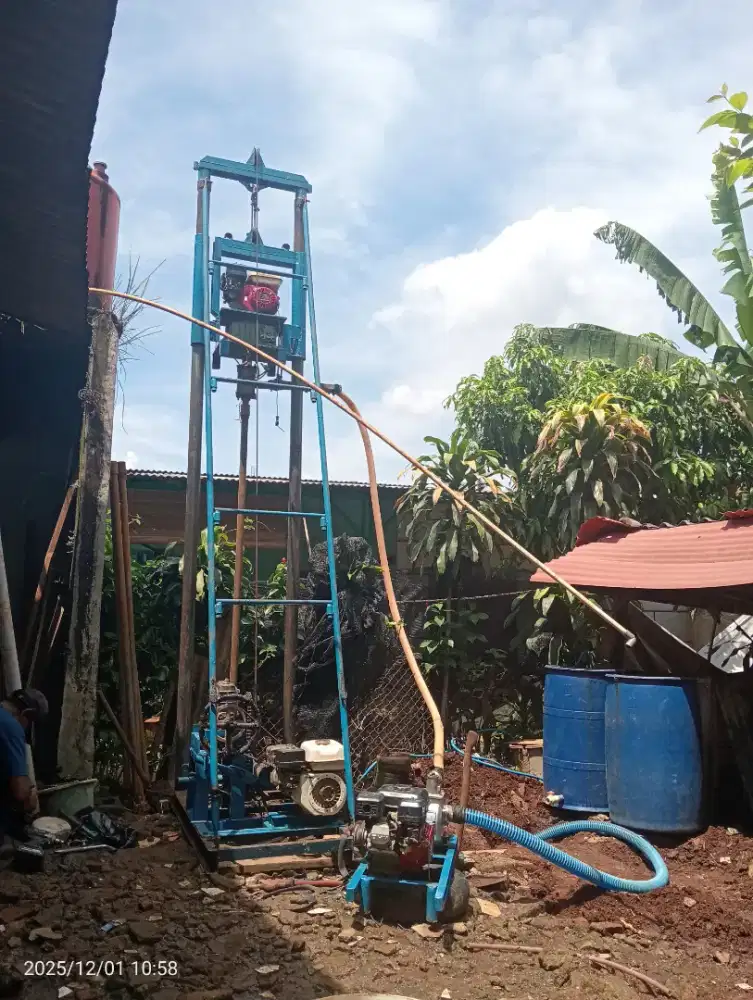 Tukang bor sumur perumahan