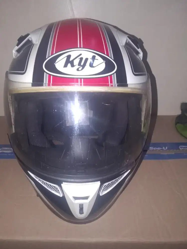 Hlem kyt 2rider warna putih
