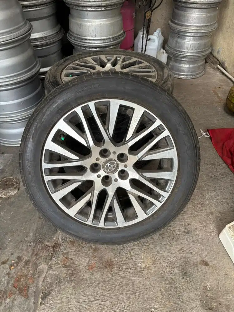 Velg R18 Alphard Vellfire Original Copotan