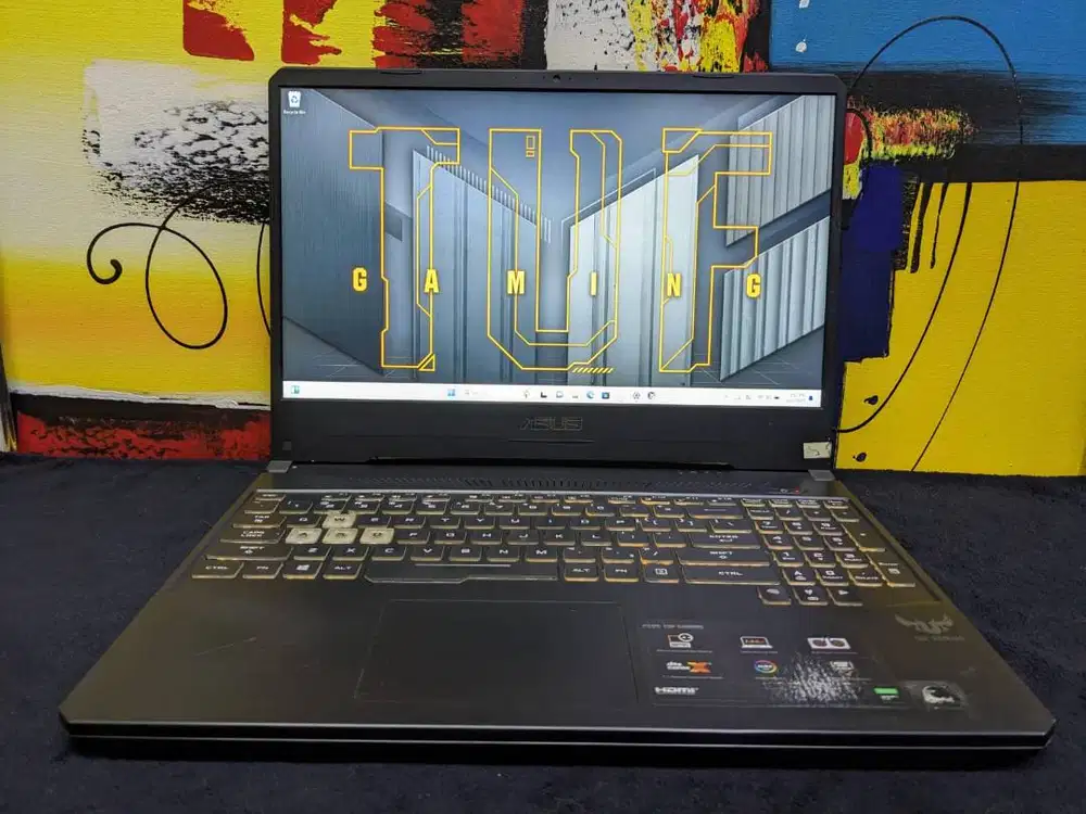 Laptop Gaming Asus TUF FX505 Ryzen 5 8/256 Nvidia GTX 1650 4GB Siap Pa