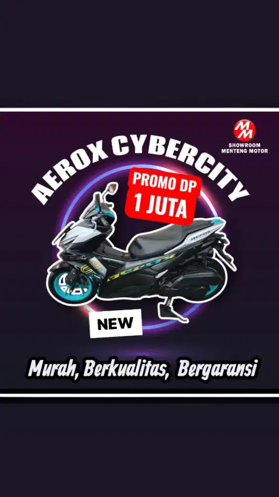AEROX CYBERCITY TH 2024, BERGARANSI