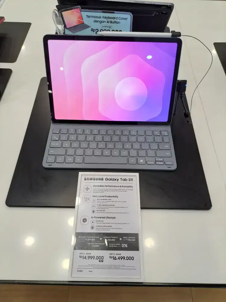 PROMO GALAXY TABLET S11 GRATIS KEYBOARD GARANSI RESMI