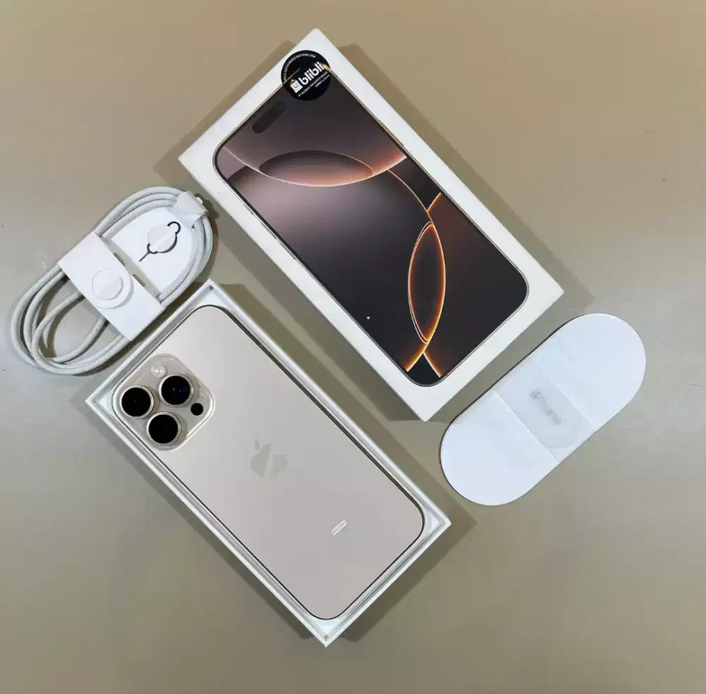 Jual Santai iPhone 16 ProMax iBox 256GB Pemakaian Cewe