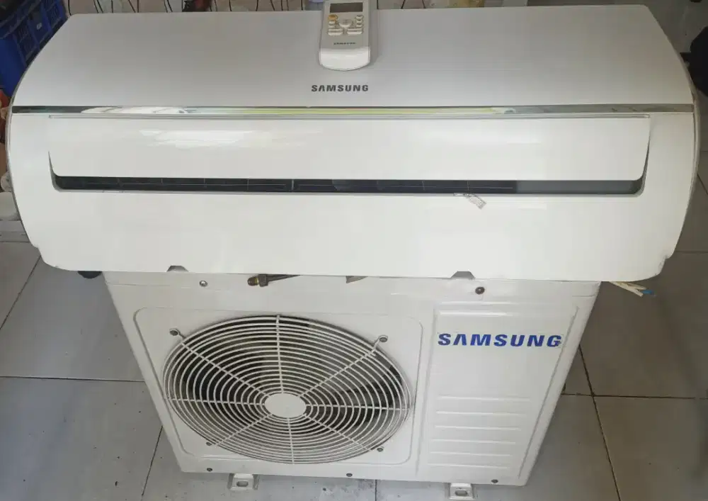 Jual ac samsung r 410 1/2pk lowwat 360watt kondisi 95% ori semua