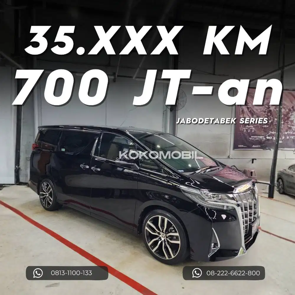 TOYOTA ALPHARD G 2.5 ATPM 2020
