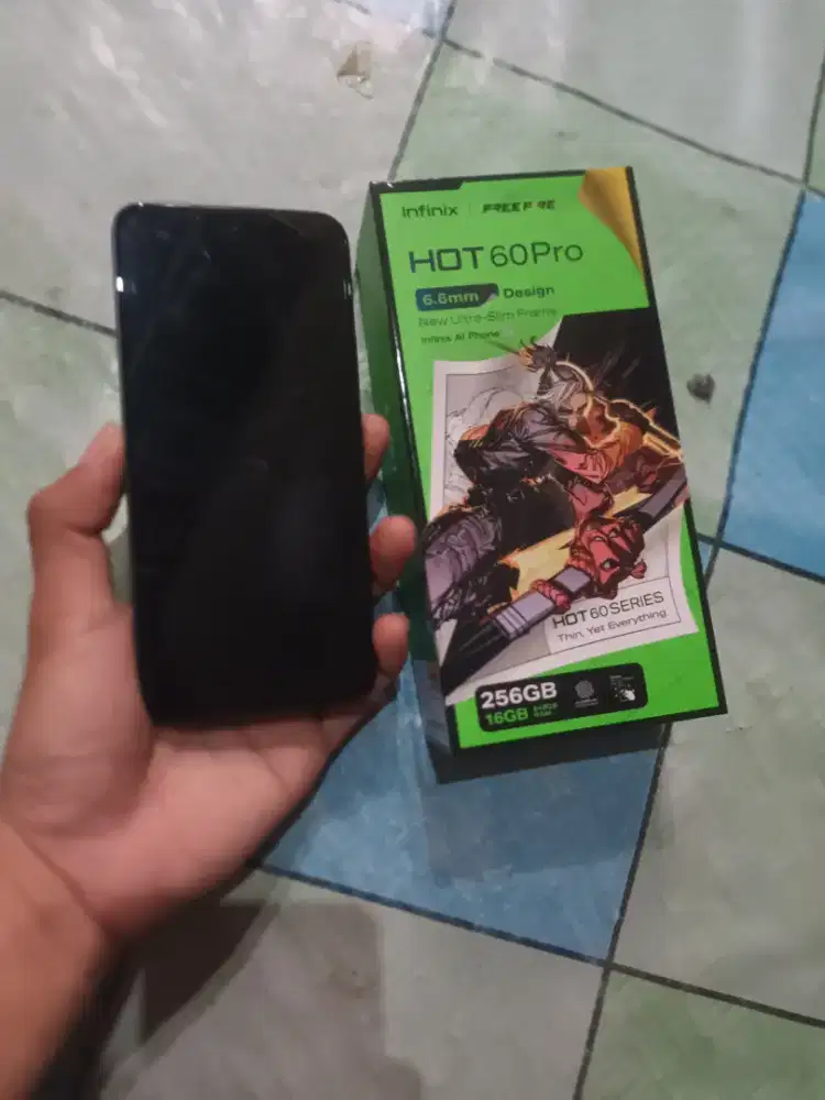 Infinix Hot 60 Pro 8/256 – Fullset No Minus – Mulus Like New