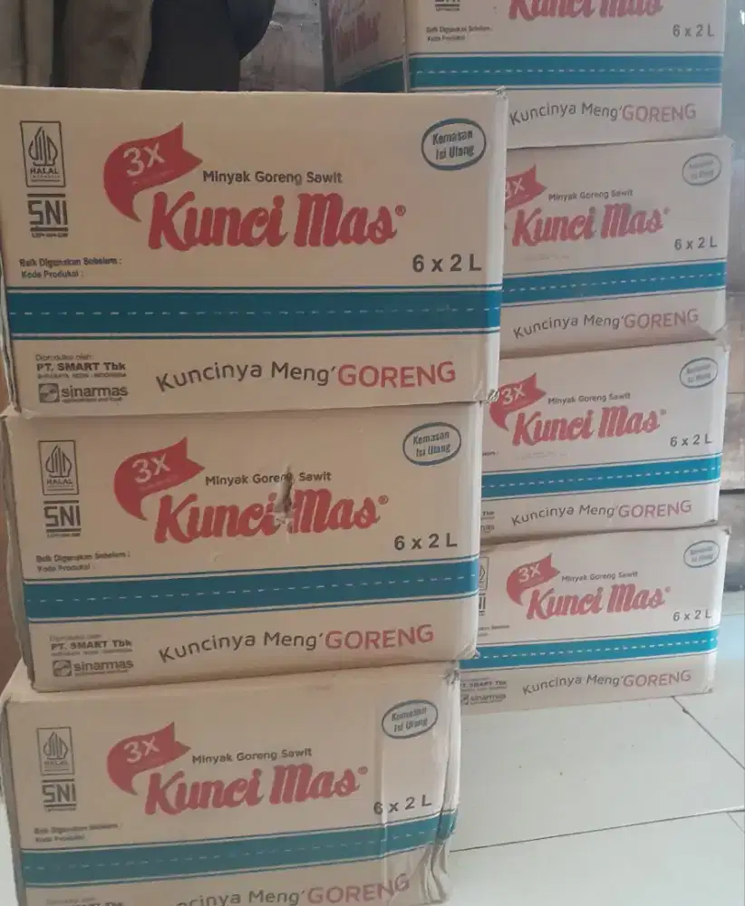 Minyak goreng kuncimas 2liter