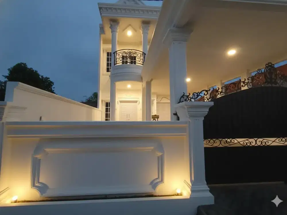 Rumah Classic Mewah Lokasi Elit Dekat Wahid Hasyim Lokasi High Prestige