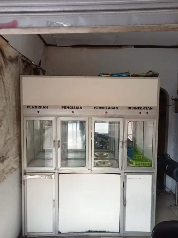 Mesin/Alat Air Isi Ulang Lengkap (siap operasional)