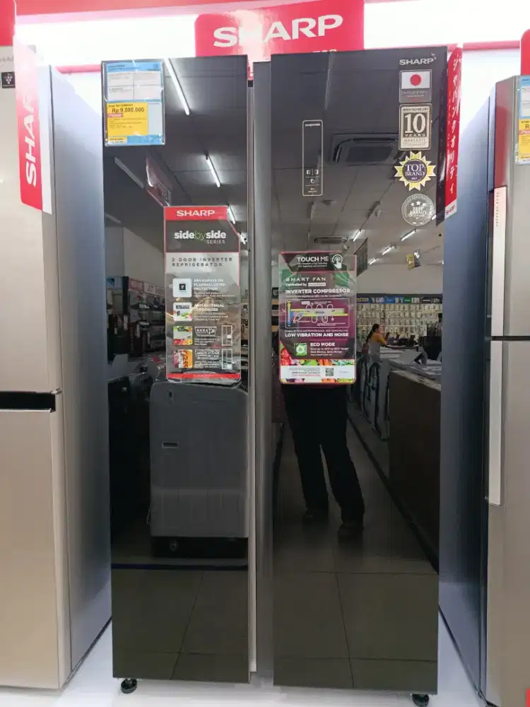 Kulkas Sharp 532L, inverter