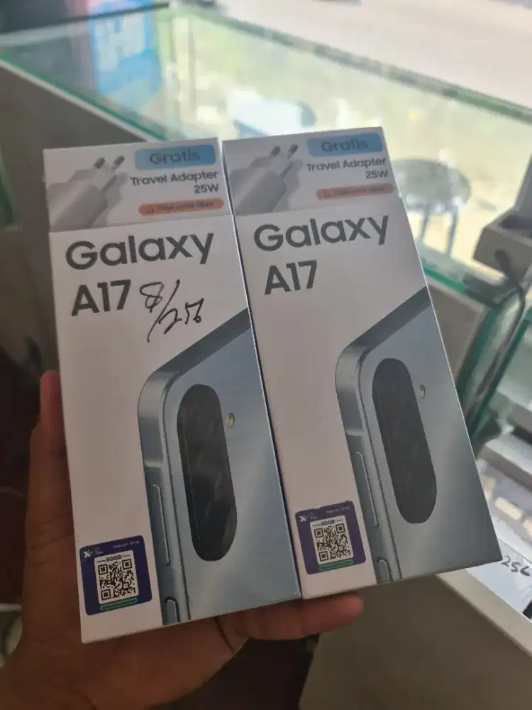 Samsung galaxy A17 4g ram8/256 garansi resmi 1 tahun