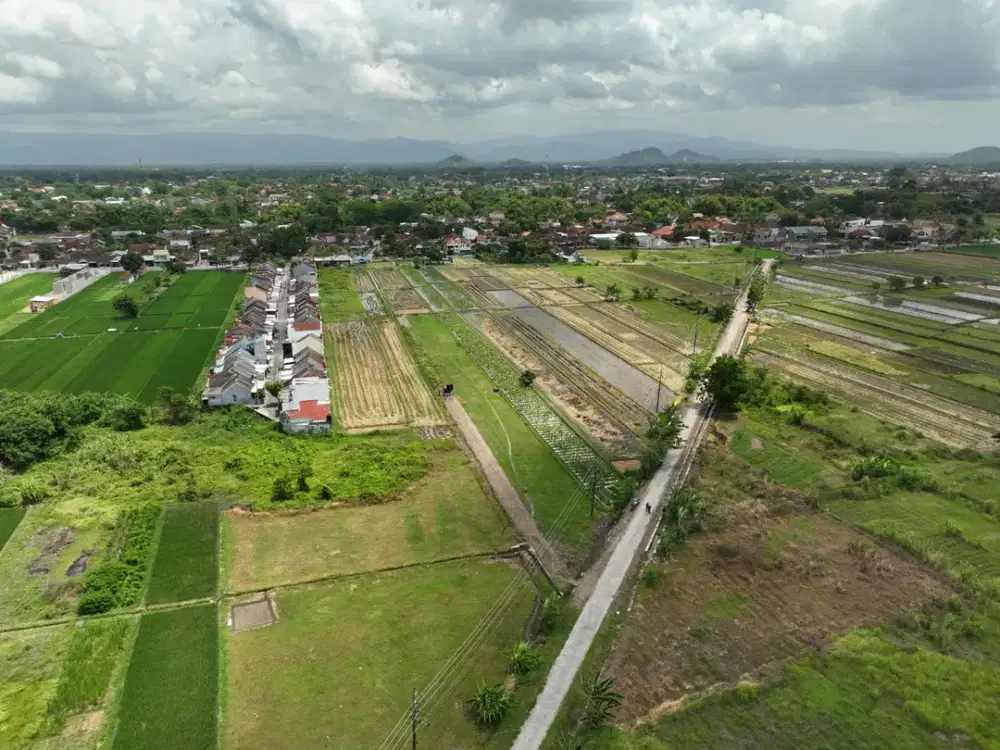 Dijual Tanah SHM Godean, 9 Menit Kampus UMY. Cicilan 0 %