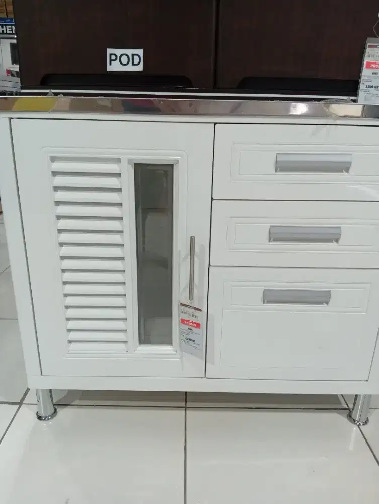 KING COUNTER CABINET W DRAWER