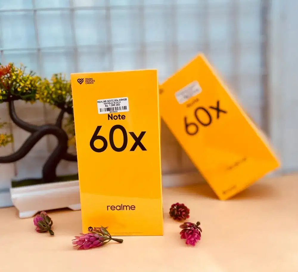 Realme note 60x ready bisa cod gratis ongkir