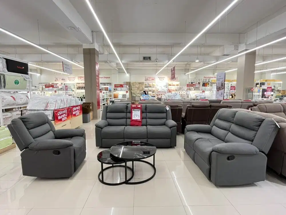 Sofa Recliner 3+2+1 Murah