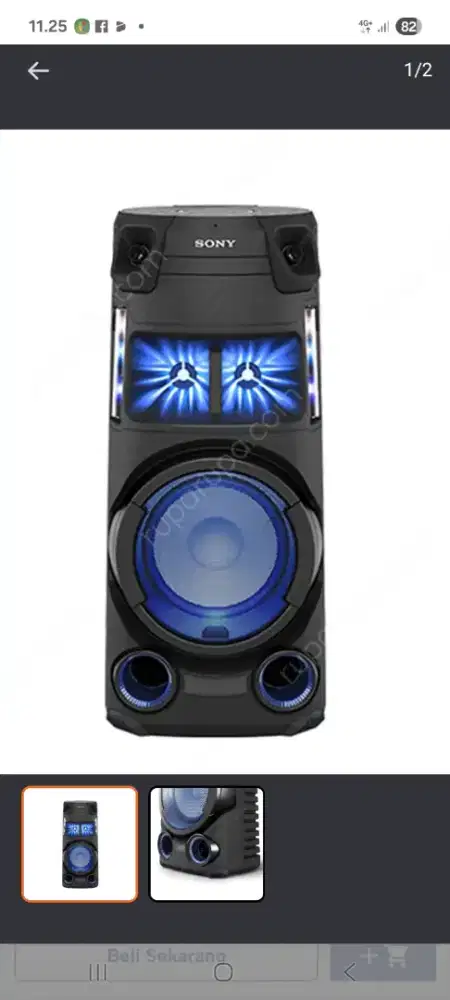 Kredit Speaker Sony Promo Bunga 0%