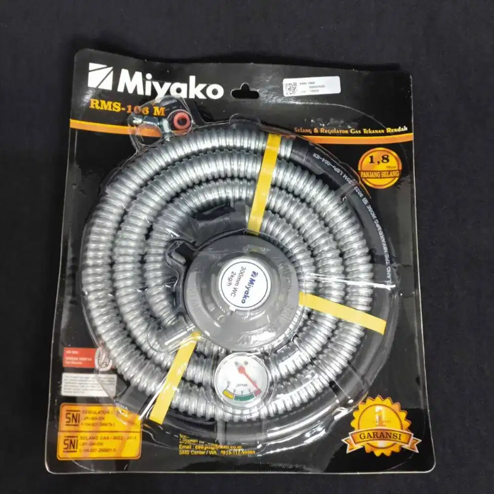 Selang dan regulator Miyako rms 106