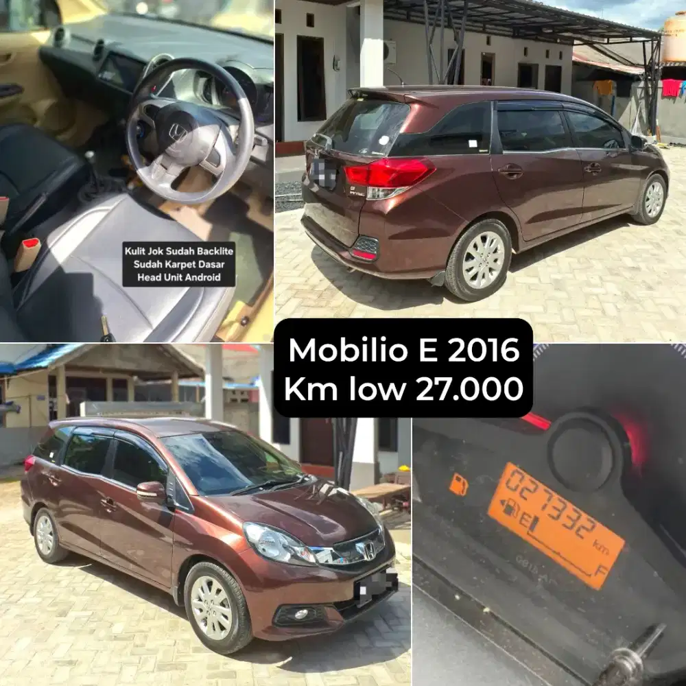 Mobilio E MT Istimewa low km