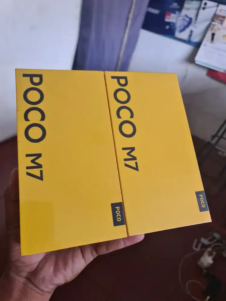 Poco m7 ram8/256 garansi resmi 1 tahun